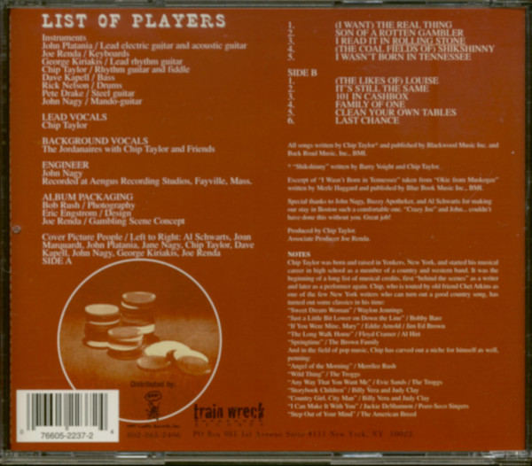 Chip Taylor's Last Chance (CD)