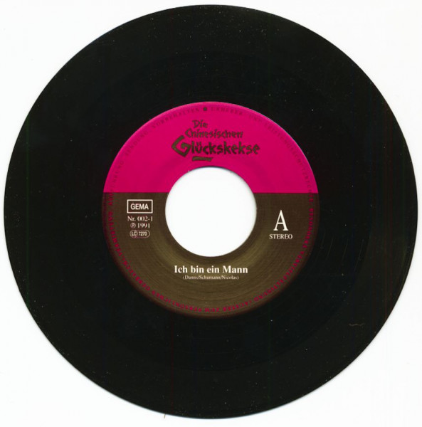 Ich bin ein Mann! (7inch, EP, 45rpm, PS)