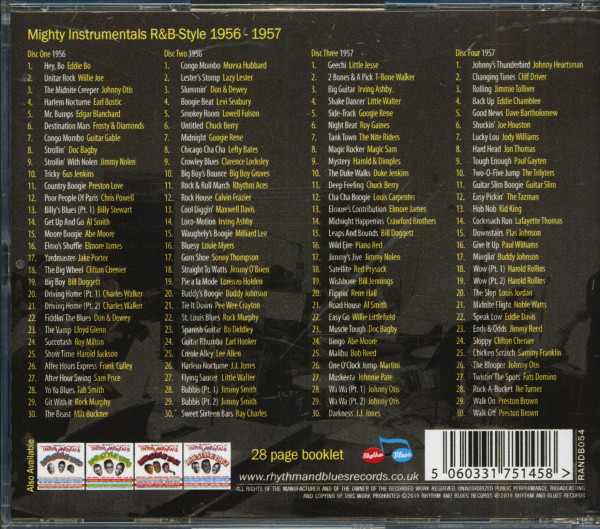 Mighty Instrumentals R&B-Style 1956-1957 (4-CD)
