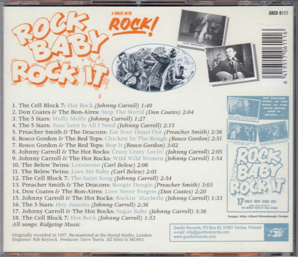 Rock Baby Rock It - Soundtrack