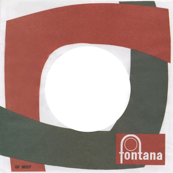 (10) Fontana - 45rpm record sleeve - 7inch Single Cover