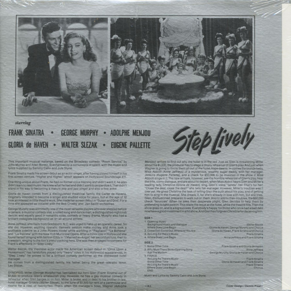 Step Lively - Original Motion Picture Soundtrack (LP)