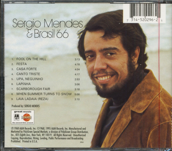 3. Bild von Sergio Mendes & Brazil '66: Fool On The Hill (CD)