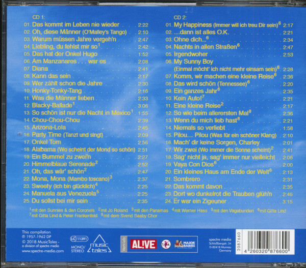 Himmelblaue Serenade - 49 große Erfolge (2-CD)