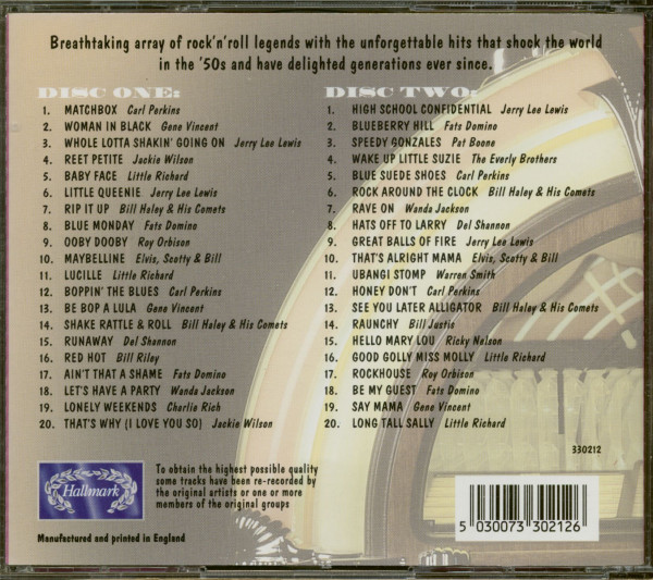 Rock 'N' Roll Greats (2-CD)