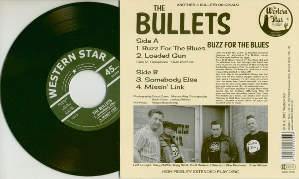 Buzz For The Blues (7inch, 45rpm, EP)