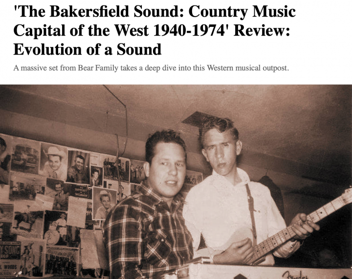 Presse-Archiv-Various-Artists-The-Bakersfield-Sound-1940-1974-THE-WALL-STREET-JOURNAL