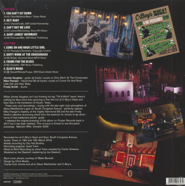 Live At C-Boys (LP)