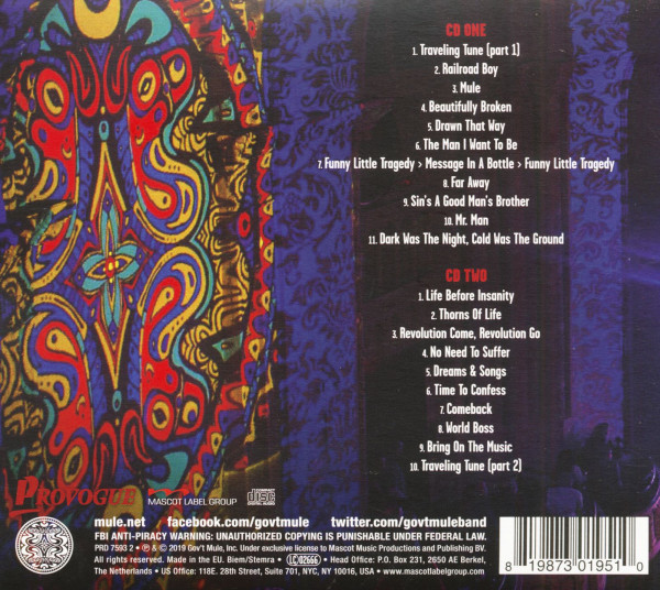 Bring On The Music - Live At The Capitol Theatre (2-CD)