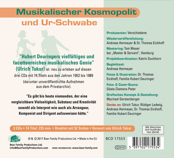 Die Hubert Deuringer Story (3-CD)