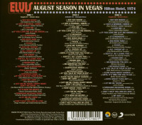 Vorschau: Elvis: August Season In Vegas 1974 (3-CD) Vorschau: Elvis: August Season In Vegas 1974 (3-CD)
