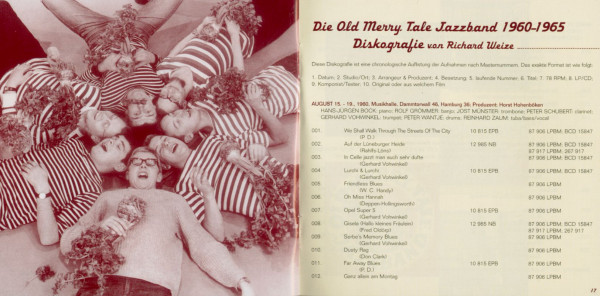 6. Bild von OLD MERRY TALE JAZZ BAND: Am Sonntag will mein Süßer mit mir segeln geh (CD)