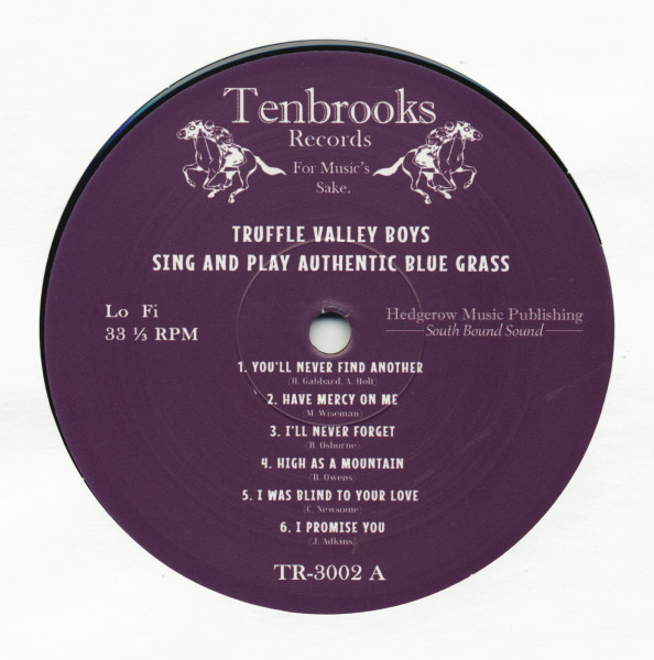 Sing And Play Authentic Blue Grass (LP, 10inch)