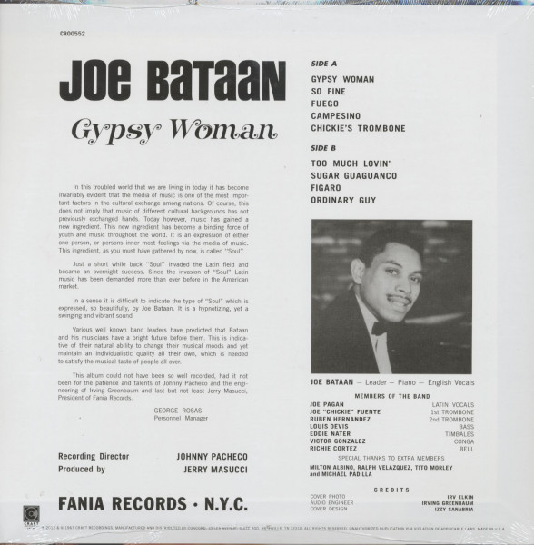 Gypsy Woman (LP, 180g Vinyl)