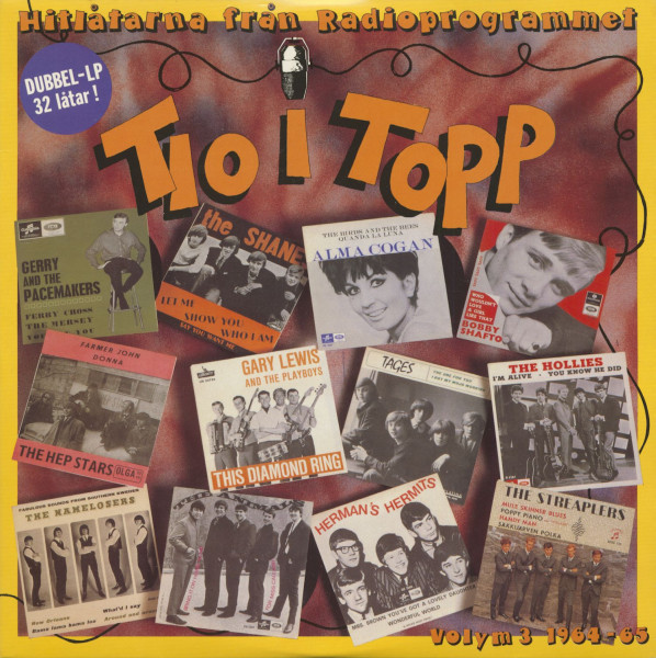 Tio I Topp Vol.3 - 1964-65 (2-LP) Tio I Topp Vol.3 - 1964-65 (2-LP)