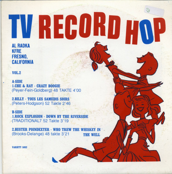 TV Record Hop Vol.2 (7inch, 45rpm, EP)