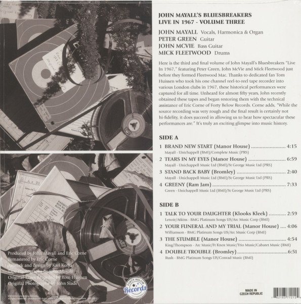 Live In 1967 Vol. 3 (LP)