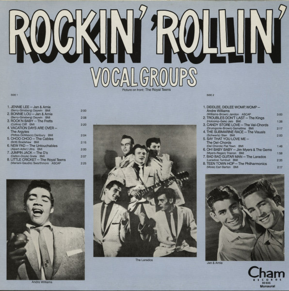 Rockin' Rollin' Vocal Groups Vol.5 (LP)