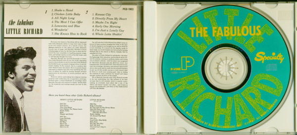 The Fabulous Little Richard (CD, Japan)