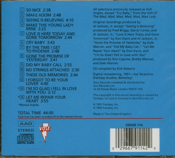 The Best Of The Mad Lads (CD)