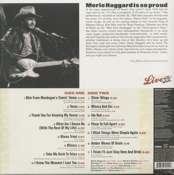 Live From Austin, TX (LP, 180g Vinyl)
