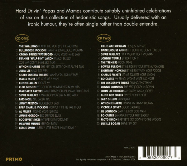 Vintage Sex Songs (2-CD)