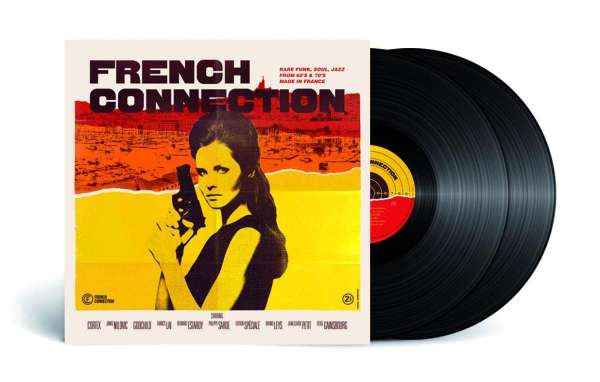 French Connection - Rare Funk, Soul, Jazz From 60's & 70's Made In France (2-LP)
