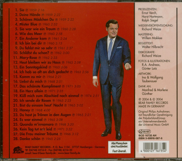 Ich sende dir Rosen (CD)