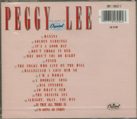 Vorschau: The Best Of Peggy Lee (CD) Vorschau: The Best Of Peggy Lee (CD)