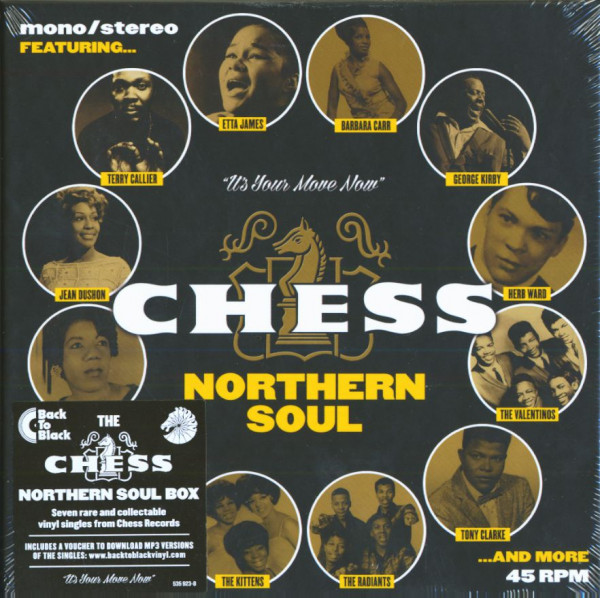 The Chess Northern Soul 7s Box (7x45rpm Box Set, 7inch, SC) The Chess Northern Soul 7s Box (7x45rpm Box Set, 7inch, SC)