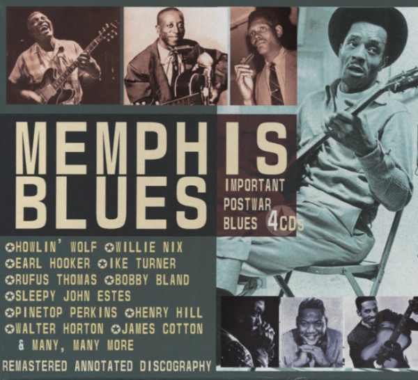 Memphis Blues (4-CD-Box)