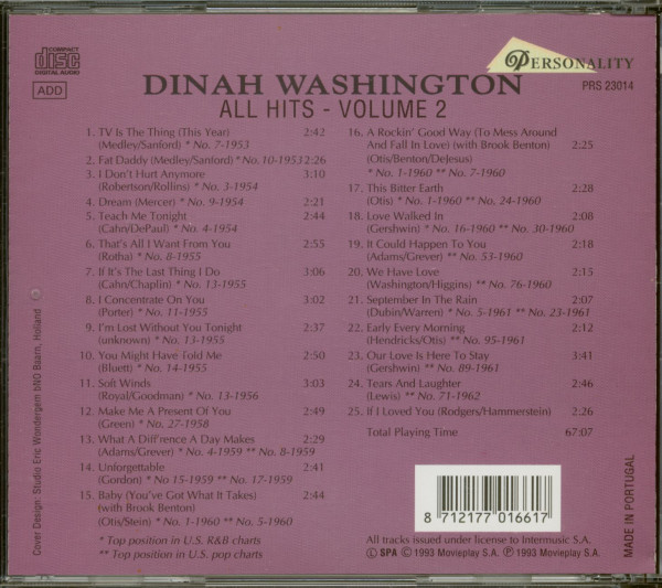 All Hits - Volume 2 (CD)