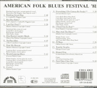 Vorschau: '81 Folk Blues Festival Vorschau: '81 Folk Blues Festival
