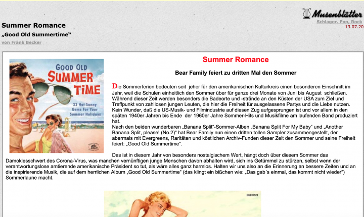 Presse-Archiv-Good-Old-Summertime-33-Hot-Sunny-Gems-For-Your-Summer-Holidays-musenbl-tter