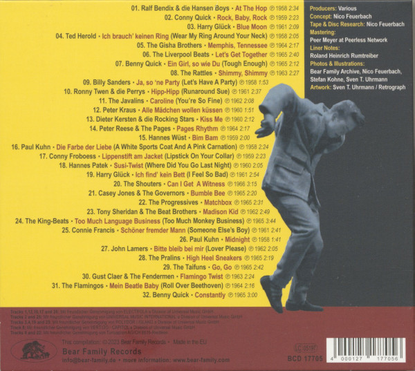 3. Bild von Various Artists: Rockin' With The Krauts - Real Rock 'n' Roll Made In Germany (CD), Vol. 4