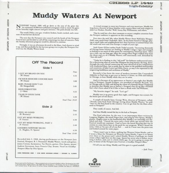 Muddy Waters At Newport 1960 (LP)