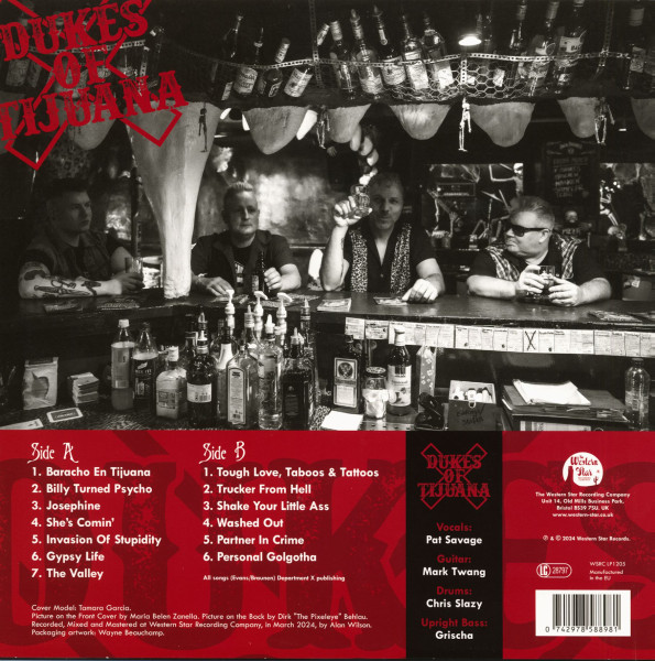 Tough Love, Taboos & Tattoos (LP, colored Vinyl)
