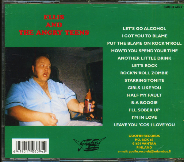 Put The Blame On Alcohol (CD)