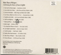 Vorschau: More Than A Whisper - Celebrating The Music Of Nanci Griffith (CD) Vorschau: More Than A Whisper - Celebrating The Music Of Nanci Griffith (CD)